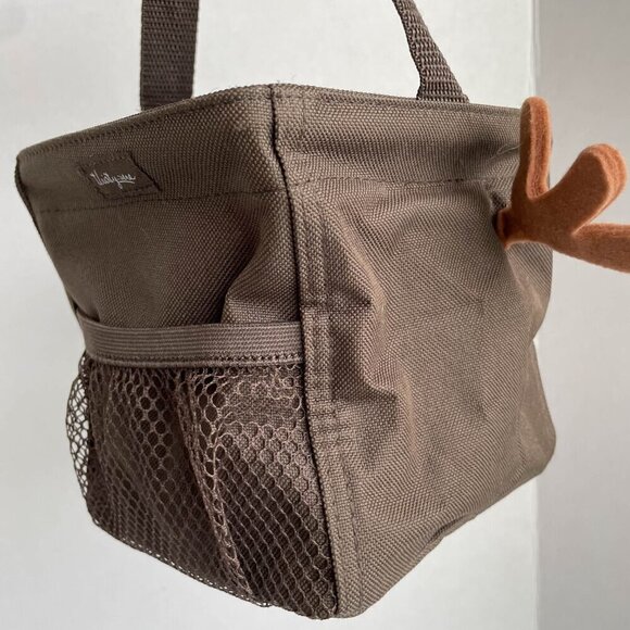 Thirty One Small Square Organizing Utility Tote in Christmas Reindeer, 6" - Picture 8 of 11